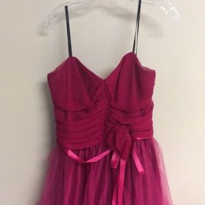 Red and pink formal